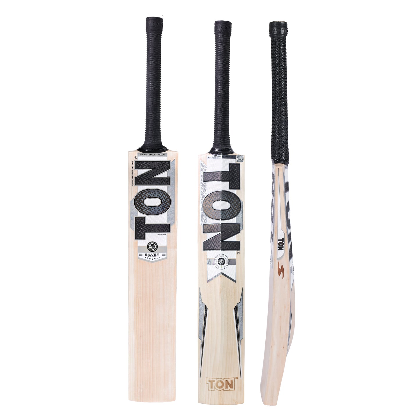 TON Silver Edition English Willow Cricket Bat - SH
