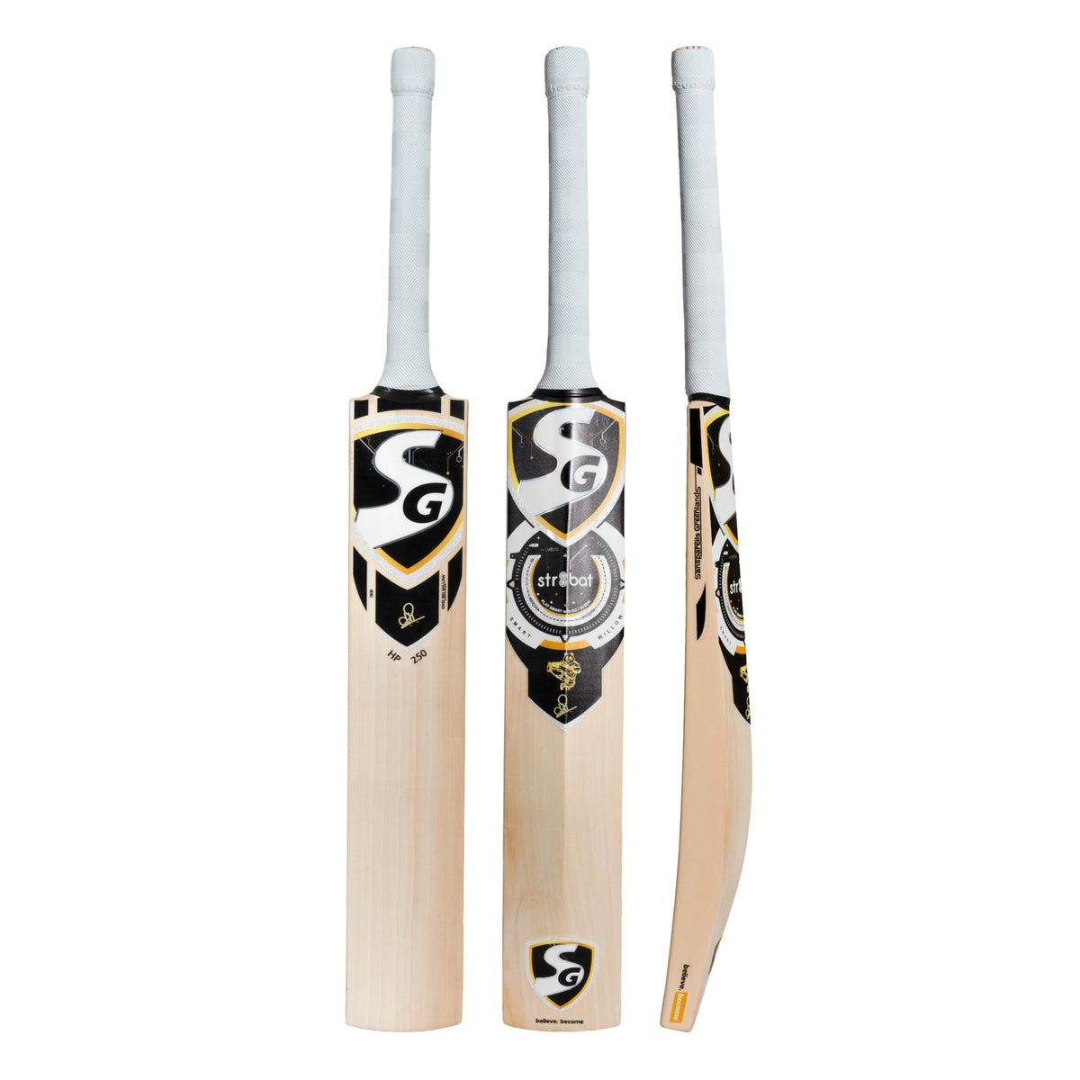 SG HP 250 English Willow Str8bat Sensor Cricket Bat – LR Sports