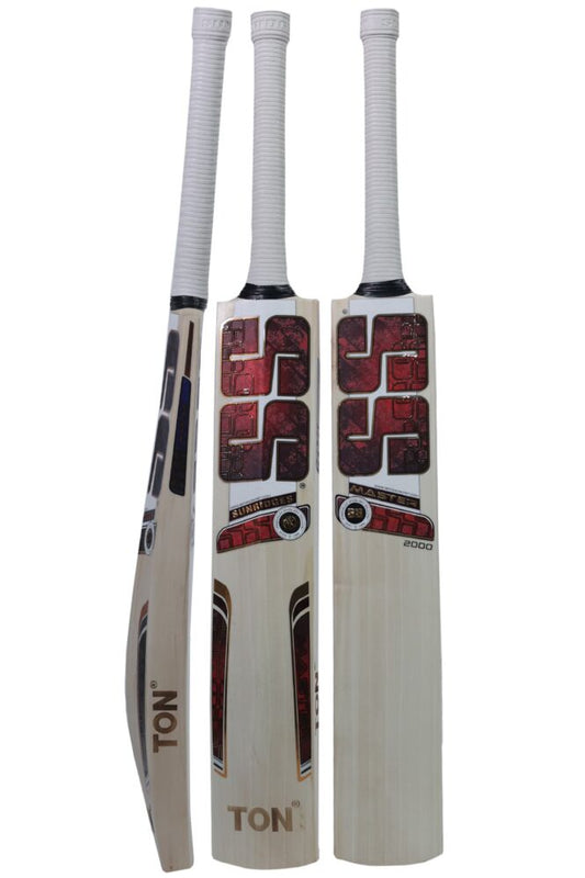 SS Master 2000 English Willow Cricket Bat - SH