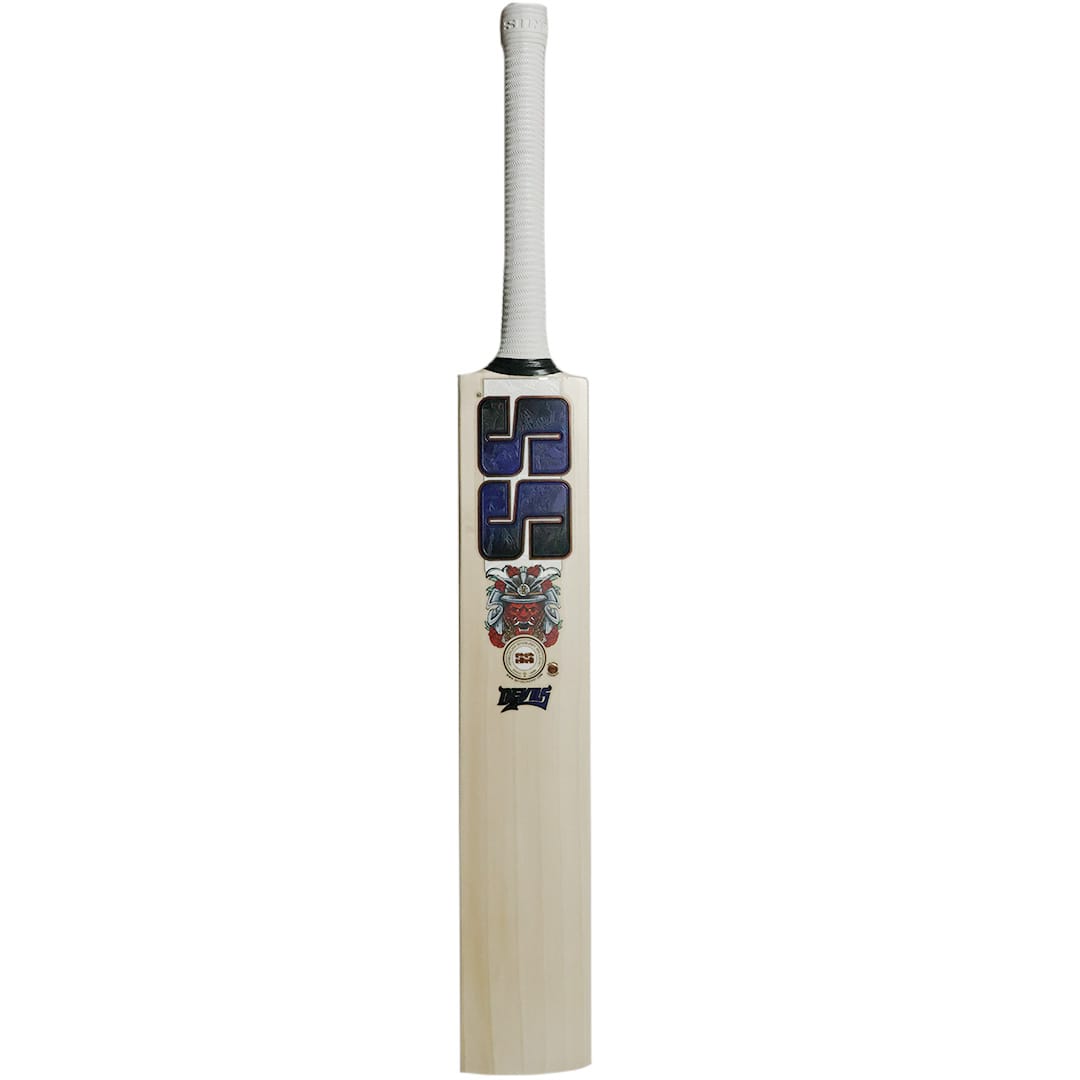 SS Devils Blue English Willow Cricket Bat - SH