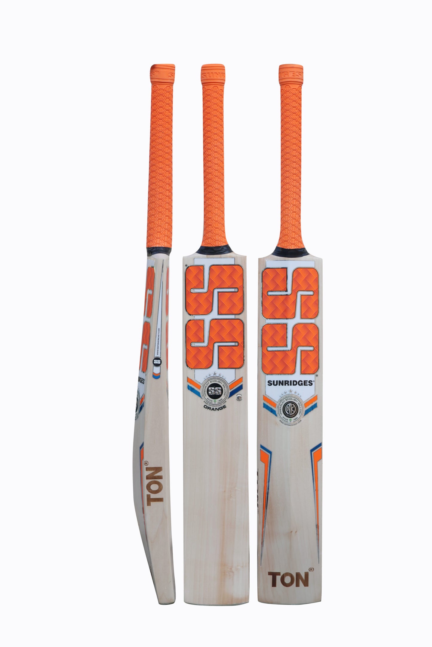 SS Orange English Willow Cricket Bat – SH
