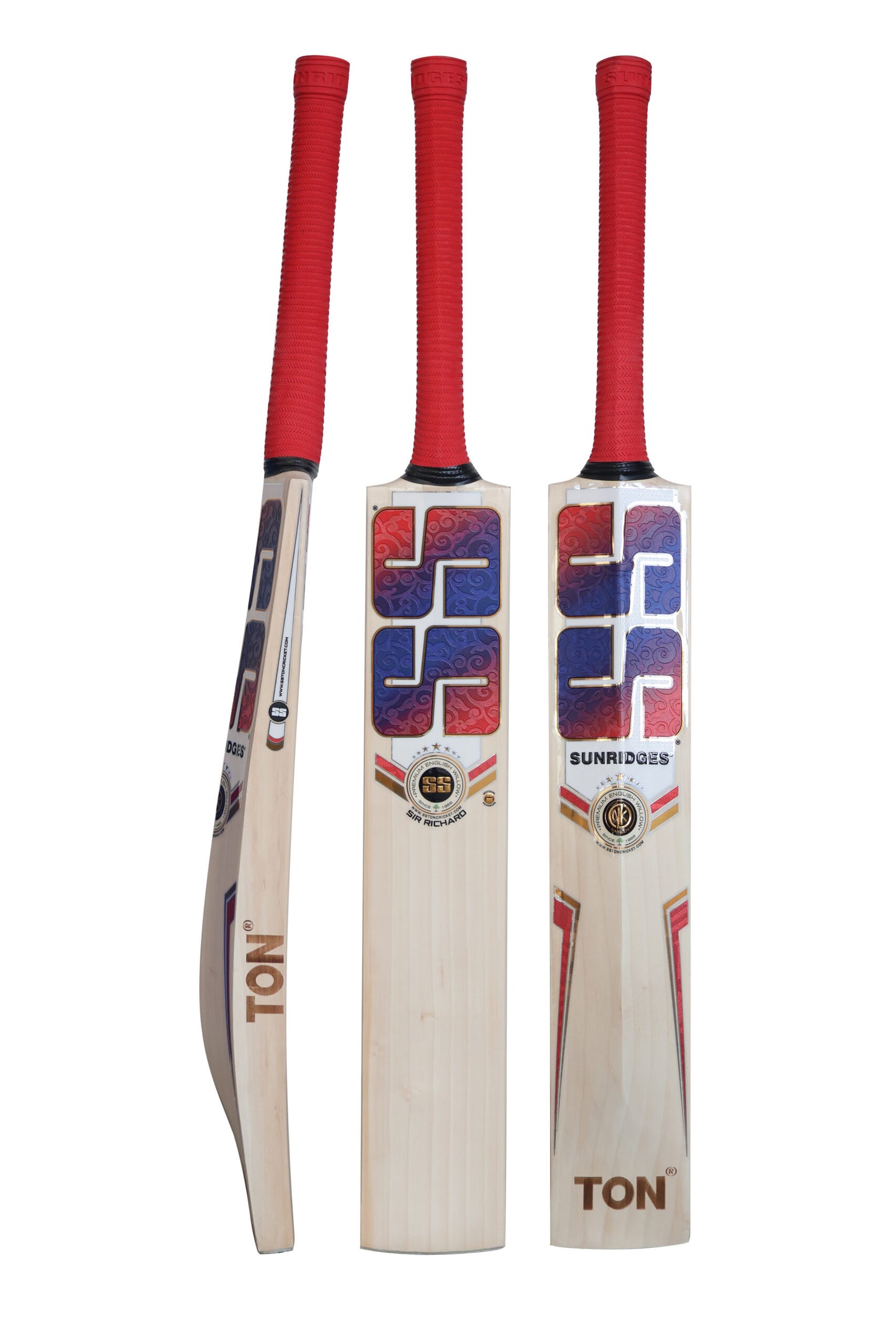SS Sir Richard English Willow Cricket Bat - SH