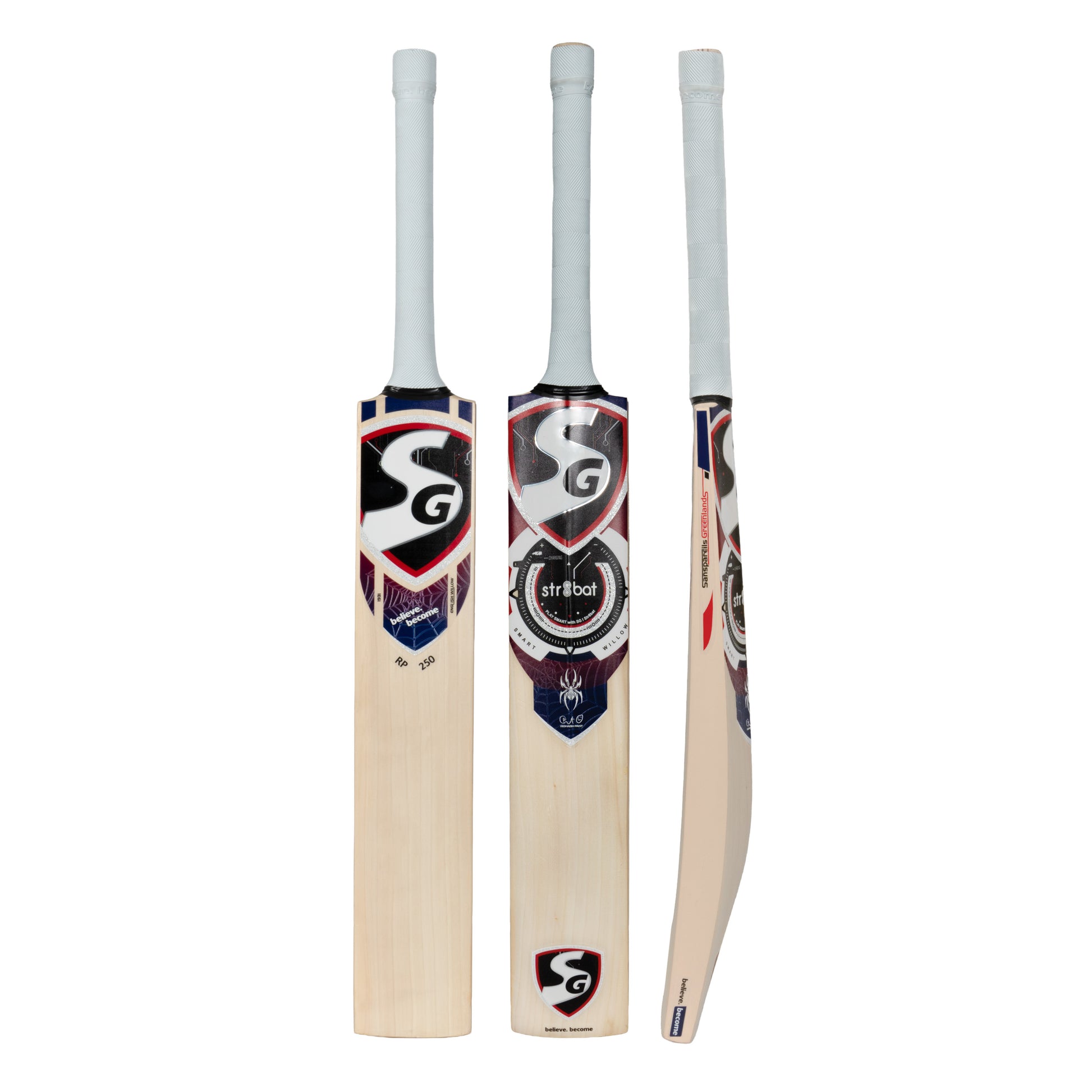 SG RP 250 English Willow Str8bat Sensor Cricket Bat – LR Sports