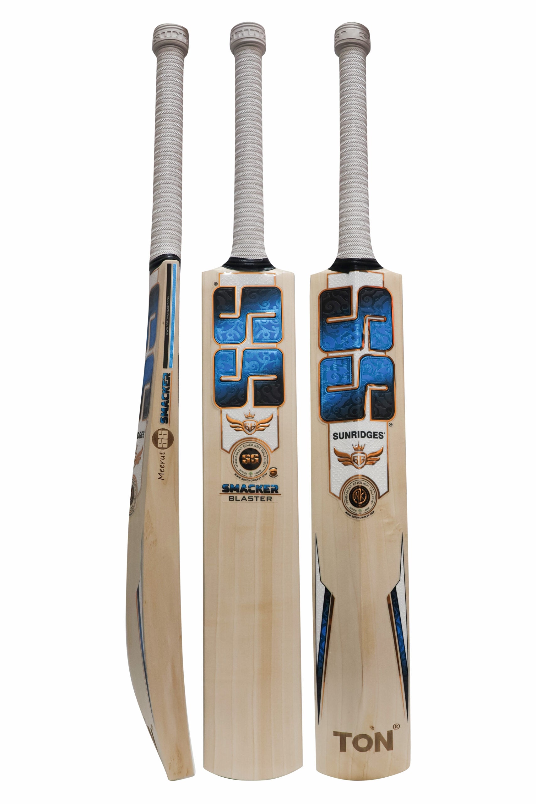 SS GG Smacker Blaster English Willow Cricket Bat – SH – LR Sports