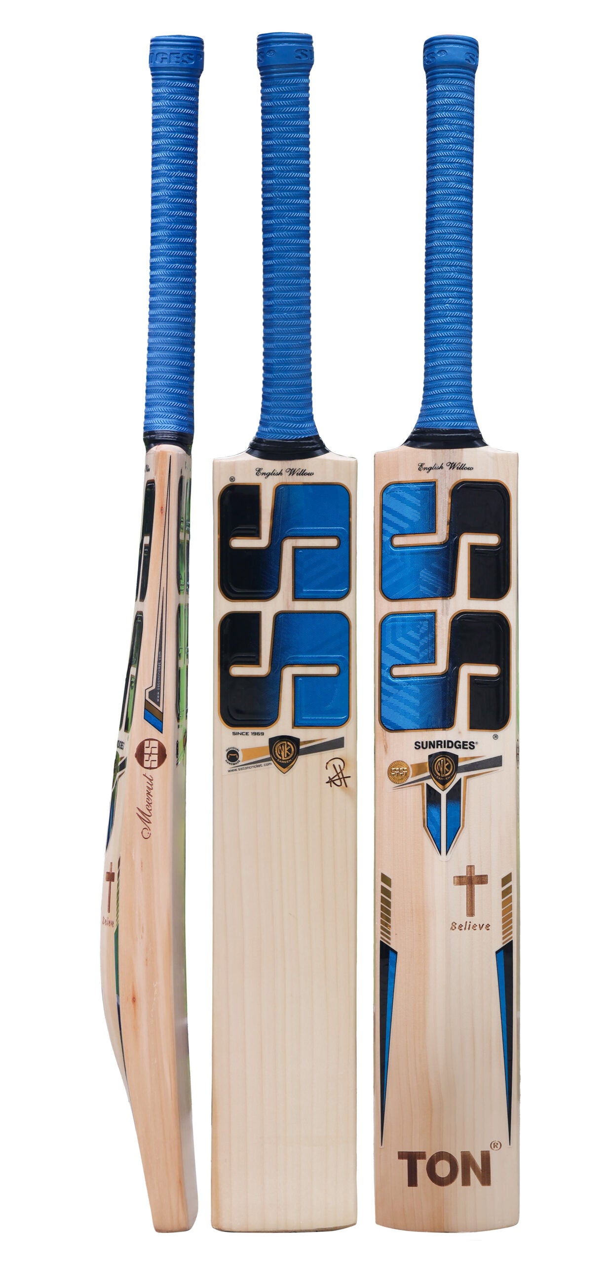SS Nicholas Pooran English Willow Cricket Bat - SH