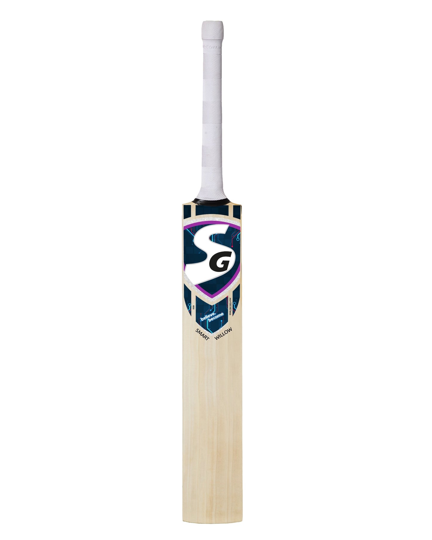 SG Smart Willow English Willow Cricket Bat with SG | Str8bat Sensor