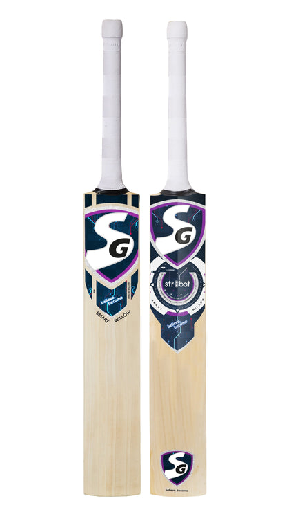 SG Smart Willow English Willow Cricket Bat with SG | Str8bat Sensor